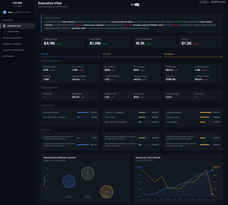 CVE 360 Executive View